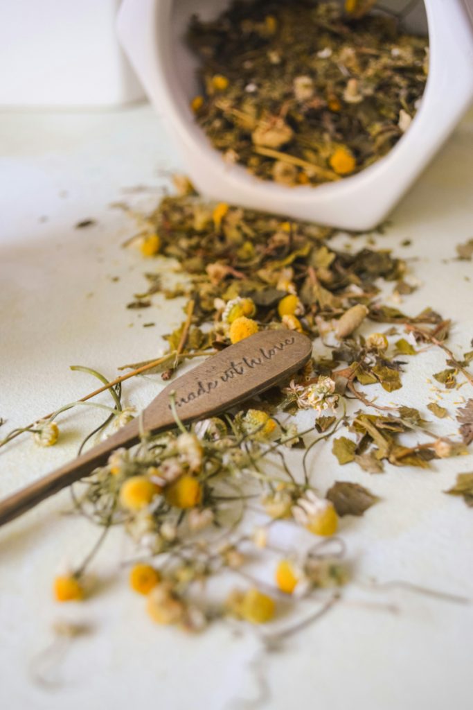 Make Chamomile Tea from Dried Flowers